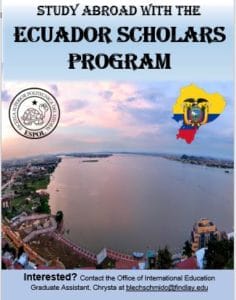Ecuador Scholars Program Information Session @ Buford Center for Diversity and Service