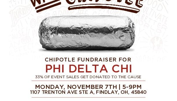 Chipotle Fundraiser- Phi Delta Chi Chipotle Fundraiser- Phi Delta Chi