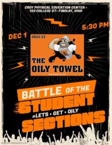 Oily Towel - Battle of the Student Sections @ Croy Gymnasium