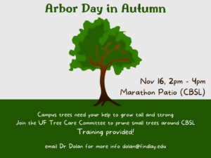 Arbor Day in Autumn: tree pruning service project @ CBSL Marathon Patio