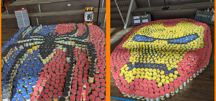 Helping Hands – CANstruction Helping Hands – CANstruction